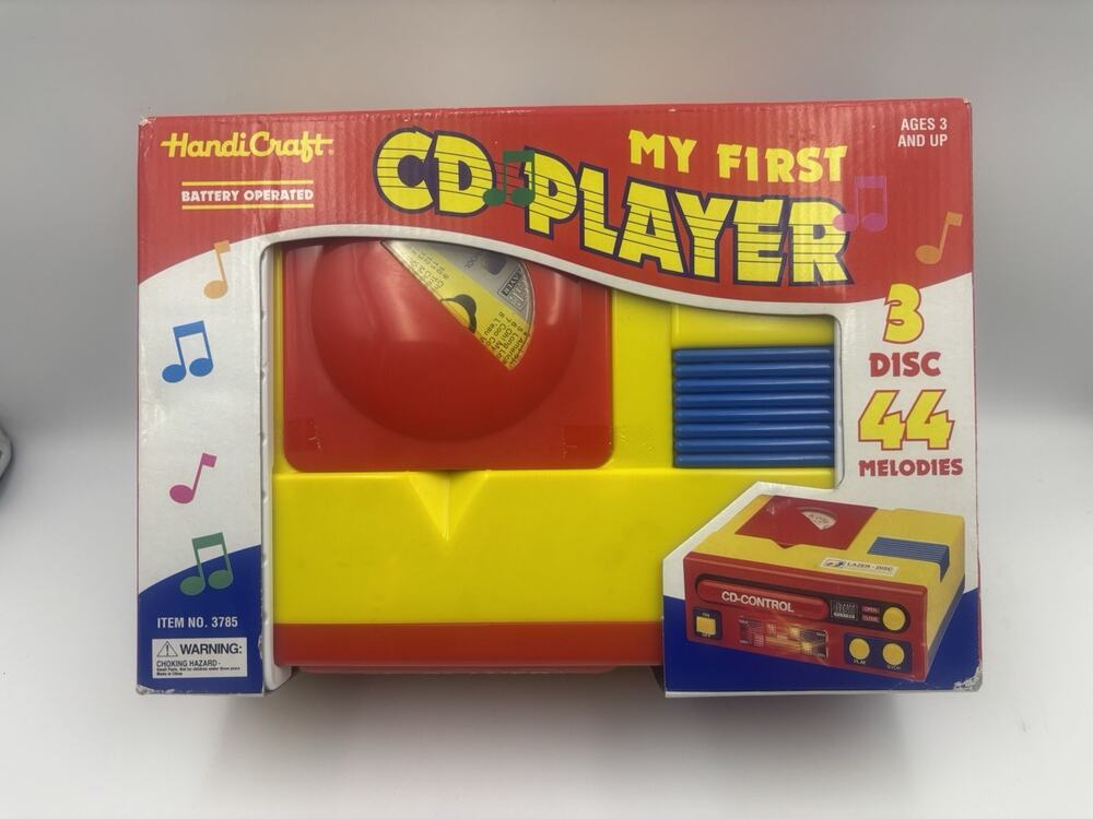 HandiCraft My First CD Player battery-operated musical toy